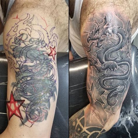 dragon cover up